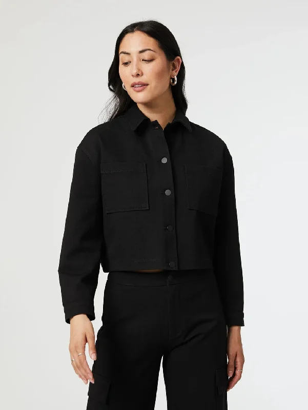 Grand Opening Sale Shirley Jacket - Black Move Stretch