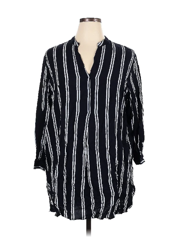 Seasonal Sale 3/4 Sleeve Button Down Shirt