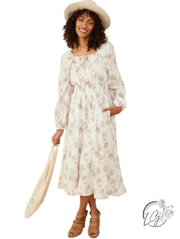 Last Chance Fills The Air Floral Dress