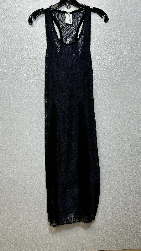 Year-End Sale Black Dress Casual Maxi Free People, Size L