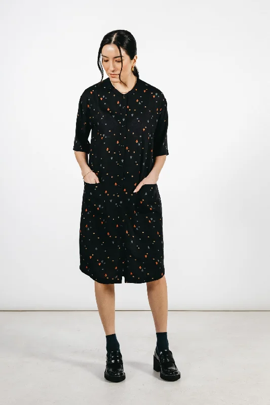 Bargain Blast Signe Dress / Artifact Print