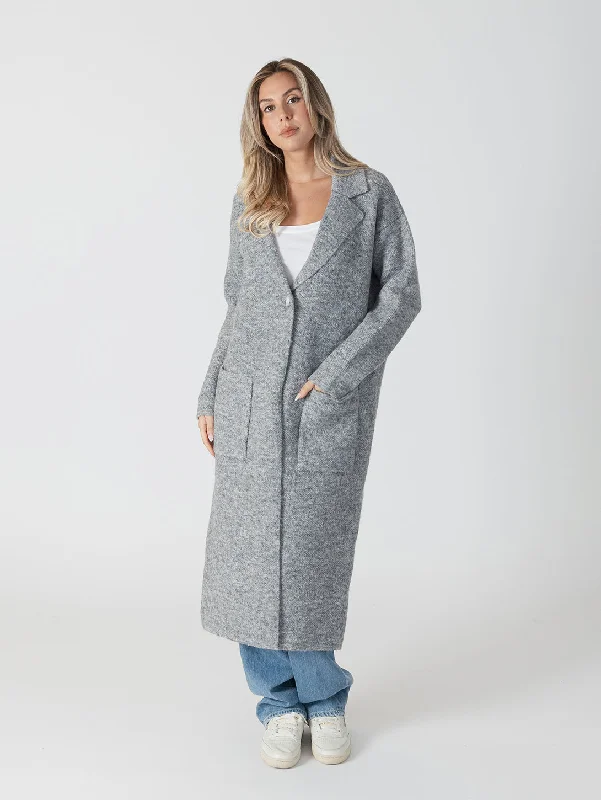 Super Sale Jimmi Coat - Grey Marl