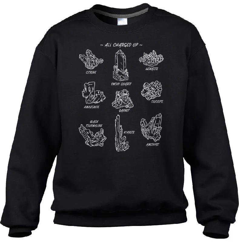 Unisex All Charged Up Crystal Chart Sweatshirt