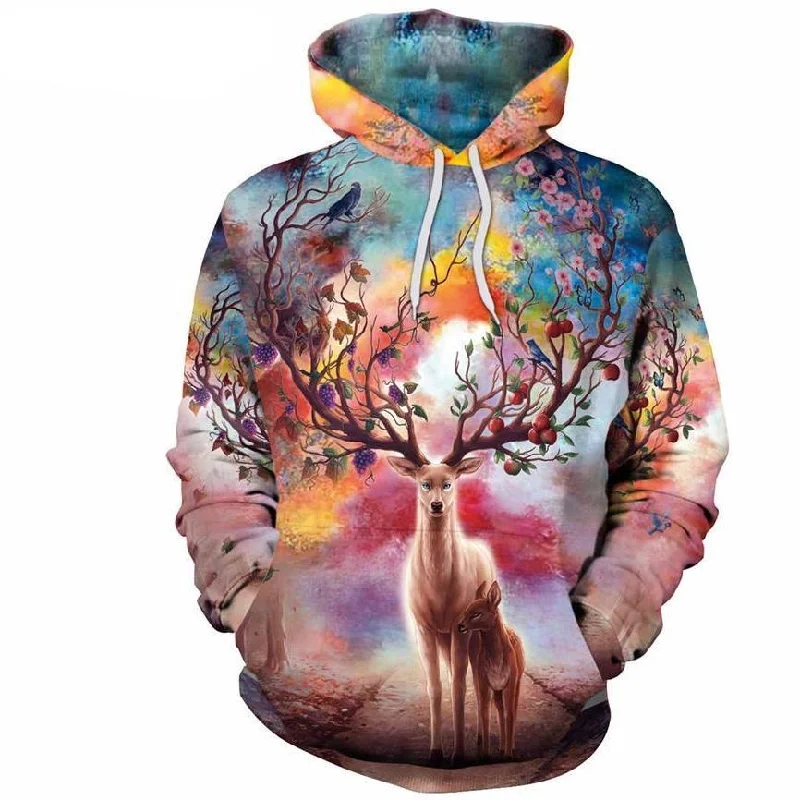 Big Savings Unisex Reindeer Christmas Hoodie