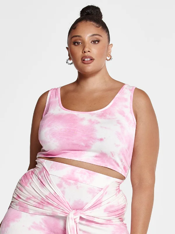 Final Sale Marissa Tie Dye Crop Top