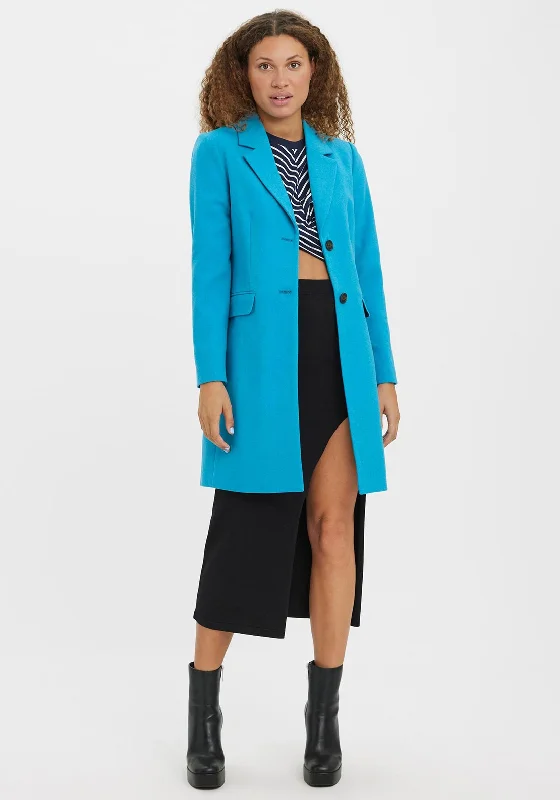 Vero Moda Gianna Faux Wool Coat, Caneel Bay