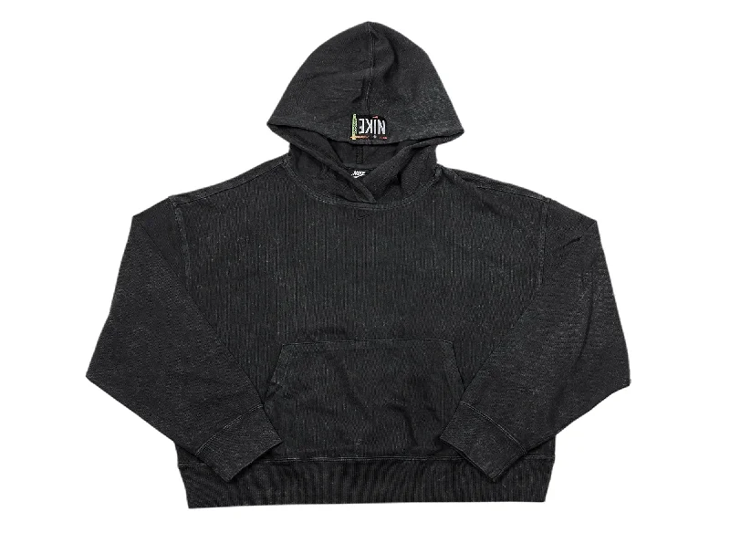 Women's Nike Sportswear Wash Hoodie in Black