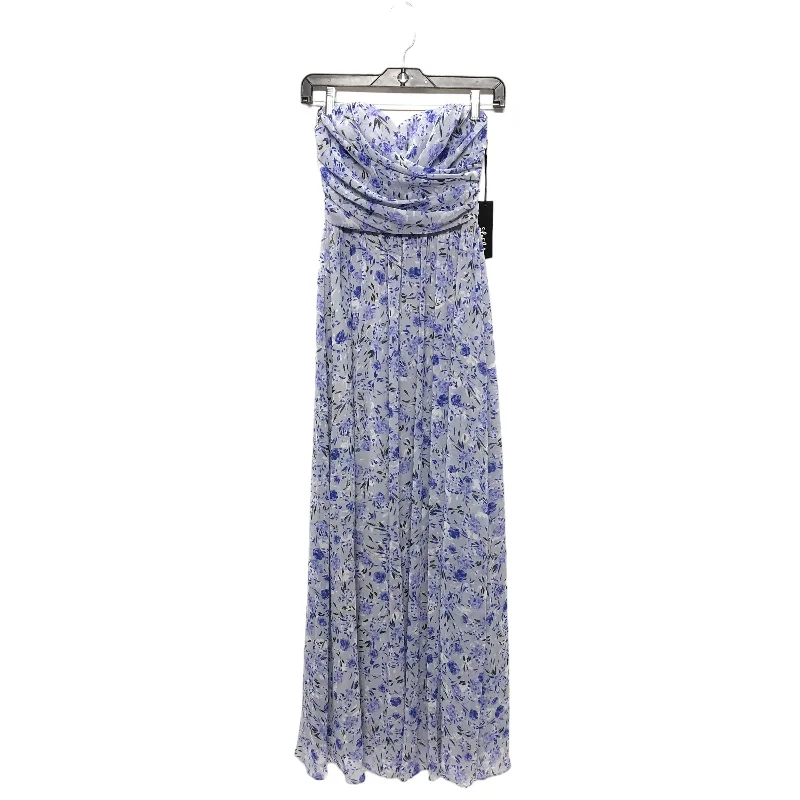 Super Bargain Blue Dress Casual Maxi Lulus, Size S