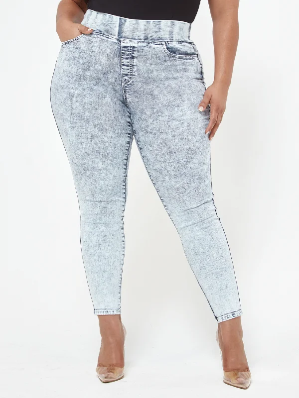 Midnight Madness Acid High-Rise Jeggings - Tall Inseam