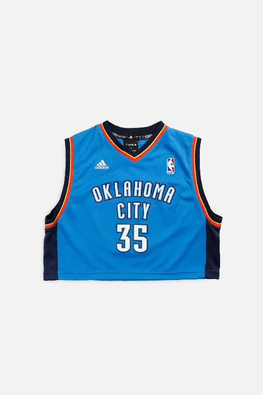 Early Access Rework Oklahoma City Thunder NBA Crop Jersey - S
