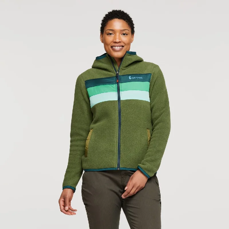 Teca Fleece Hooded Full-Zip Jacket - Womens