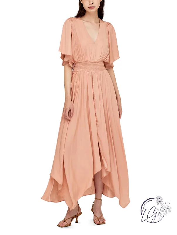 Limited Availability Graceful Asymmetry Maxi Dress