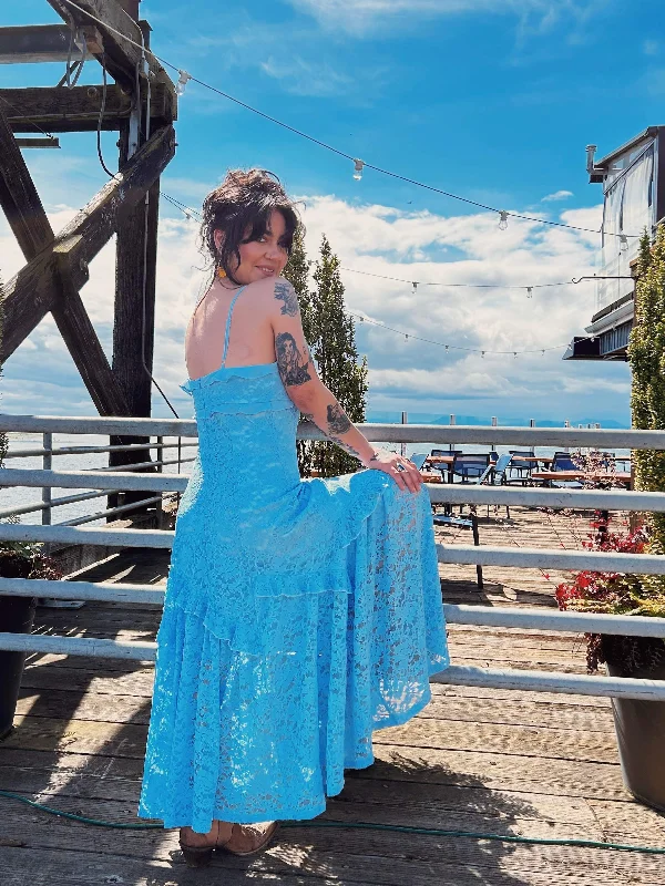 Crazy Savings Meadow Maxi Dress Blue