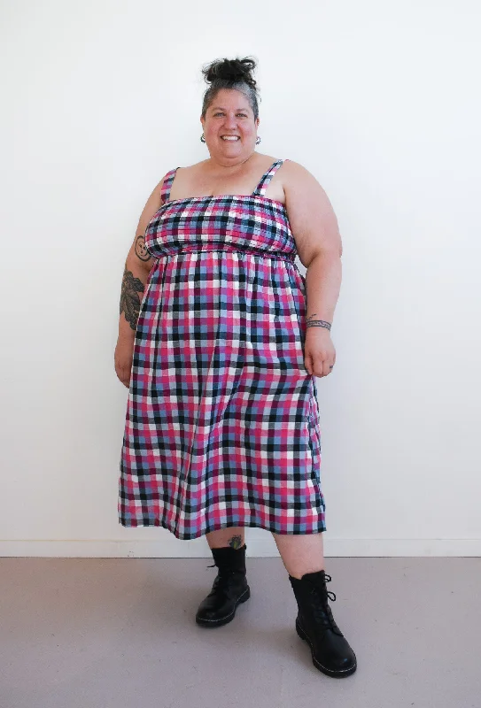 Buy Now Leah in Hydrangea Checker