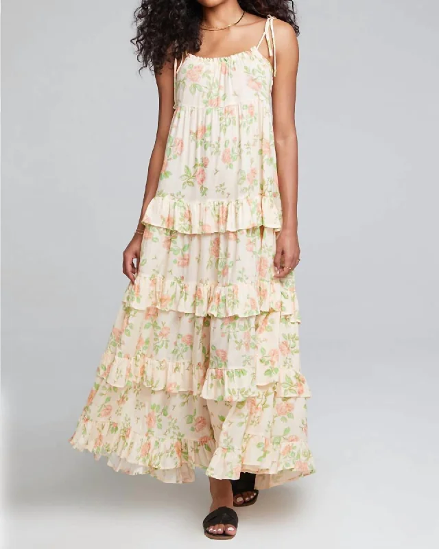 Early Bird Discount Naive Maxi Dress In Blush | Blush