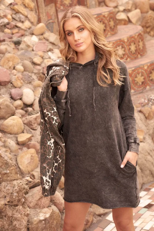 Unbeatable Prices Girl Meets World Stone-Washed Hoodie Mini Dress