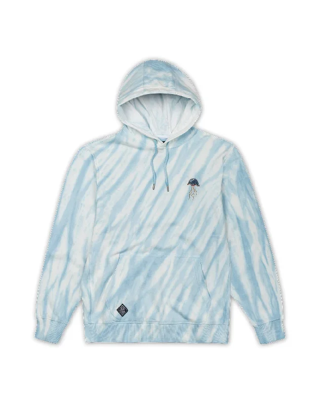 Unmissable Offer JELLYFISH ORGANIC COTTON HOODIE - TIE DYE by Bajallama