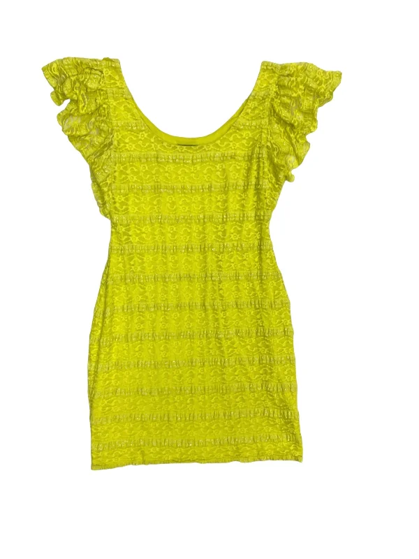 New Deals Green Dress Casual Midi Guess, Size L