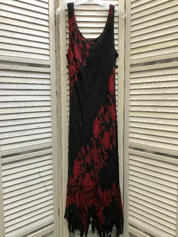 Incredible Offers Floral Print Dress Casual Maxi Clothes Mentor, Size 2x