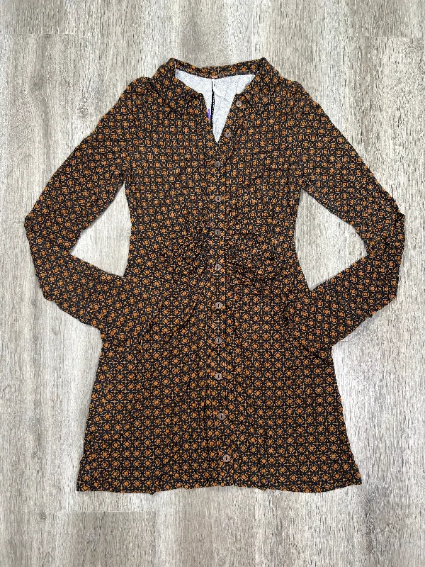 Fantastic Deals Black & Brown Dress Casual Short Free People, Size M