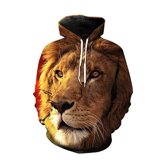 New Markdowns Brilliant Lion Hoodie