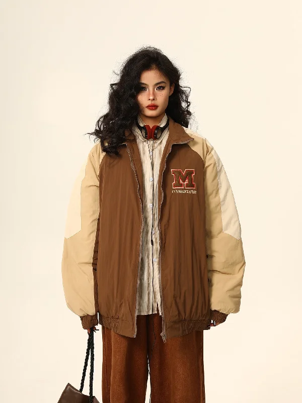 Today’s Deal M Magazine Varsity Bomber Jacket