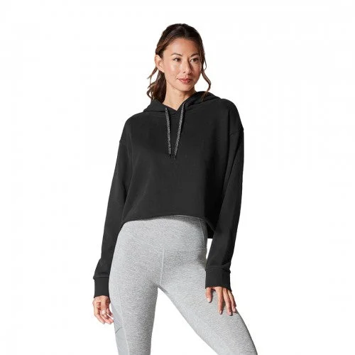 Limited Edition Tavi Noir Womens/Ladies Semi Cropped Hoodie