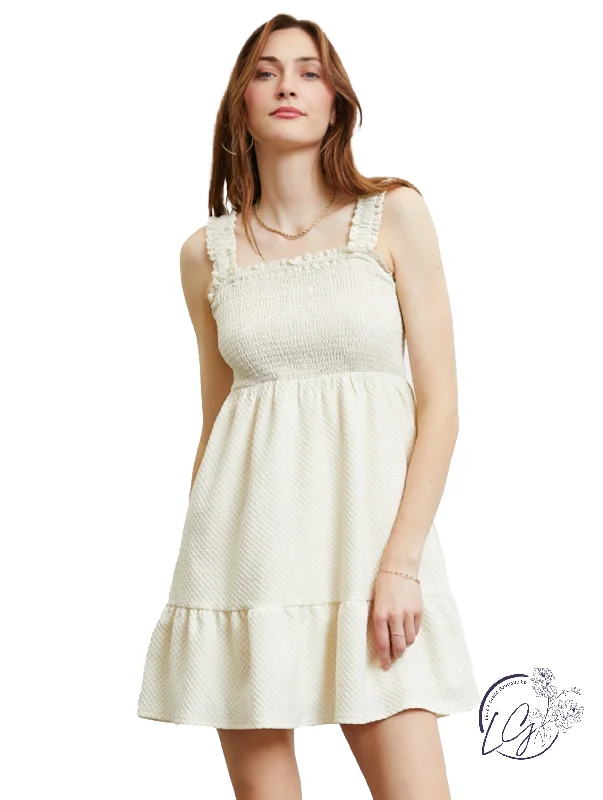 Big Savings Dreamy Daylight Smocked Dress