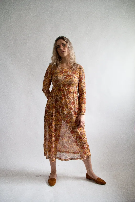 Blowout Sale Megumi Dress in Chamomille Rose Floral