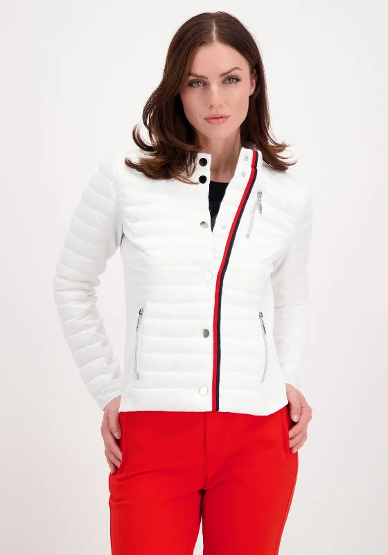Blowout Sale Monari Short Quilted Jacket, White