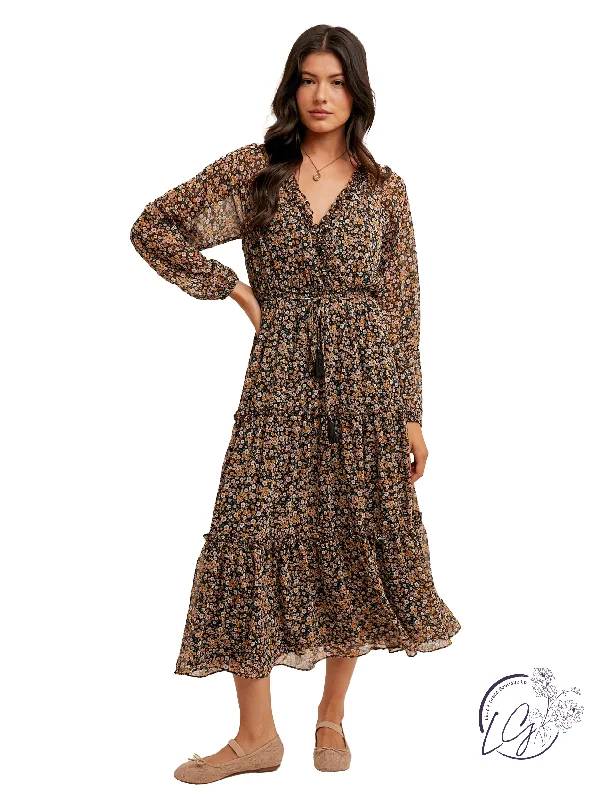 Doorbuster Deal Nature’s Rhythm Floral Dress