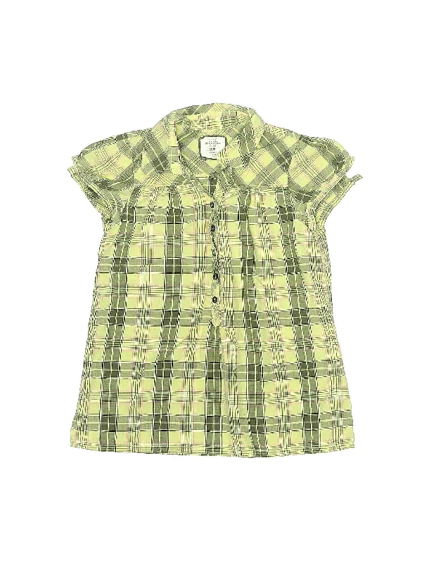 Last Chance Sleeveless Button Down Shirt
