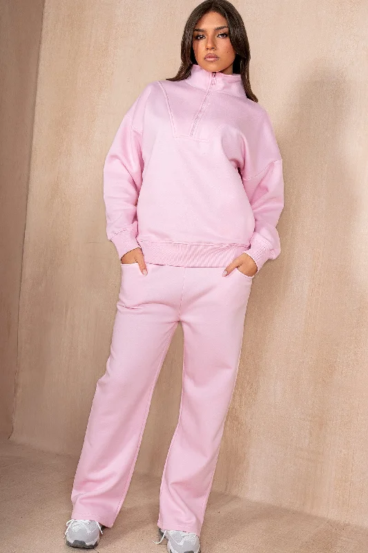 Quick Sale Indie Baby Pink Tracksuit