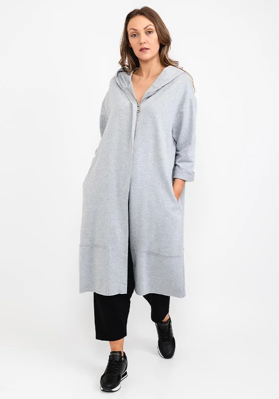 Markdown Madness d.e.c.k. by Decollage One Size Long Jersey Jacket, Grey
