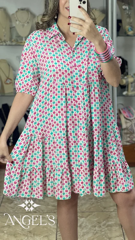 Pink/Turquoise