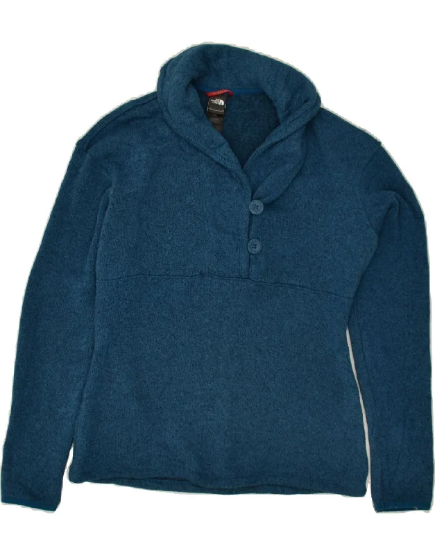 Blowout Deals THE NORTH FACE Womens Shawl Neck Jumper Sweater UK 14 Medium Blue Cotton Blowout Deals THE NORTH FACE Womens Shawl Neck Jumper Sweater UK 14 Medium Blue Cotton