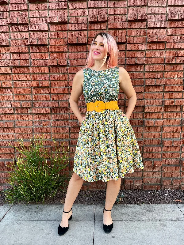 Take Advantage Cats in the Fields Twofer Dress