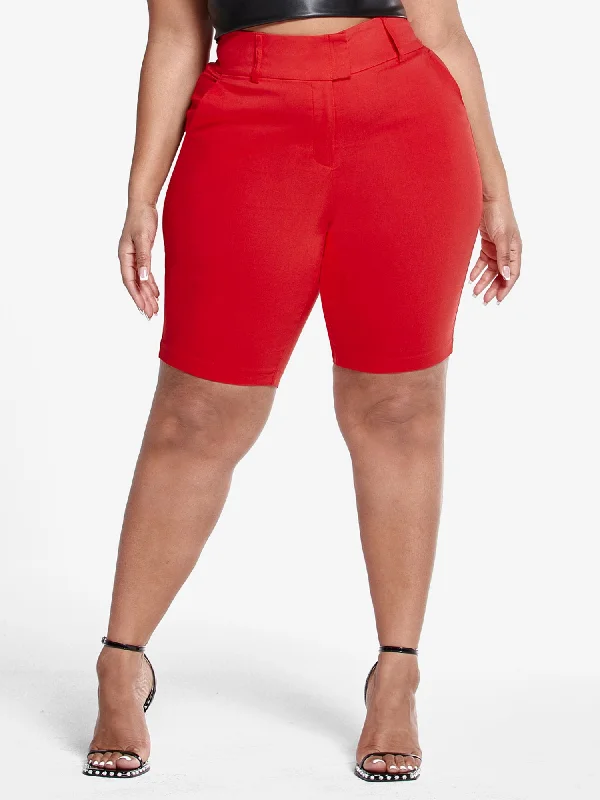 Crazy Deals The City Shorts in Red