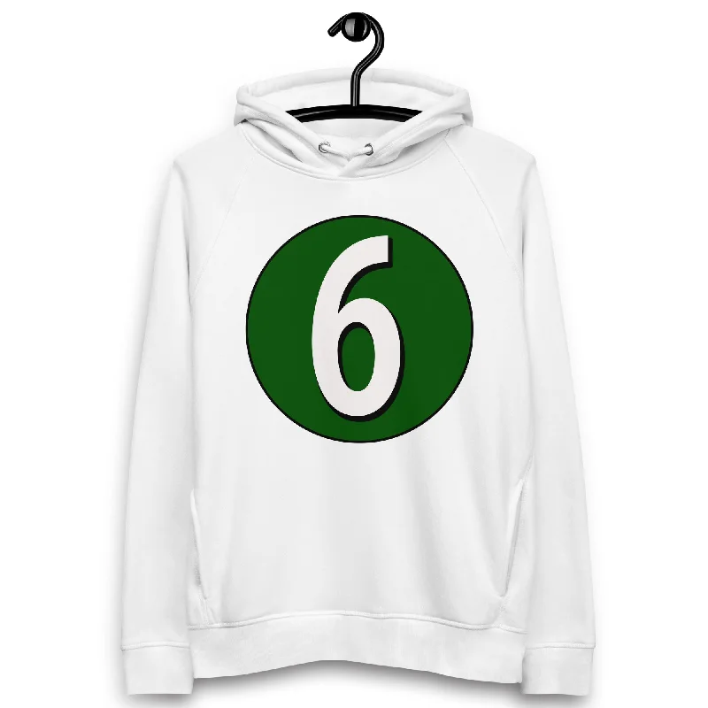 Today’s Deal Unisex pullover hoodie: White on Hunter Green 6