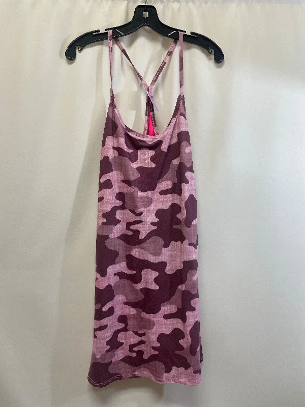 Weekend Deal Purple Dress Casual Midi Clothes Mentor, Size Xl