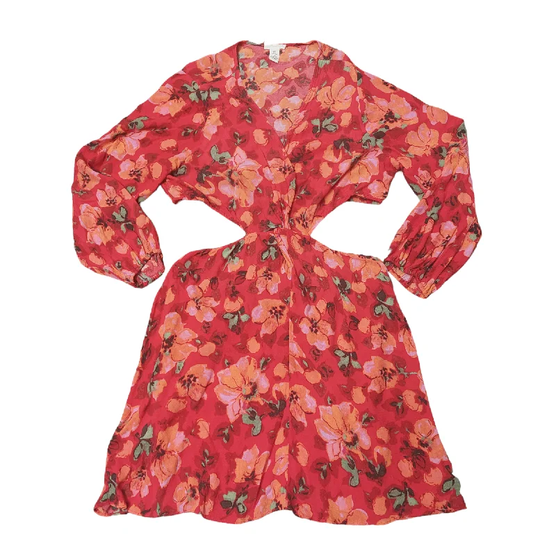 Today Only Red Dress Casual Midi H&m, Size Xl