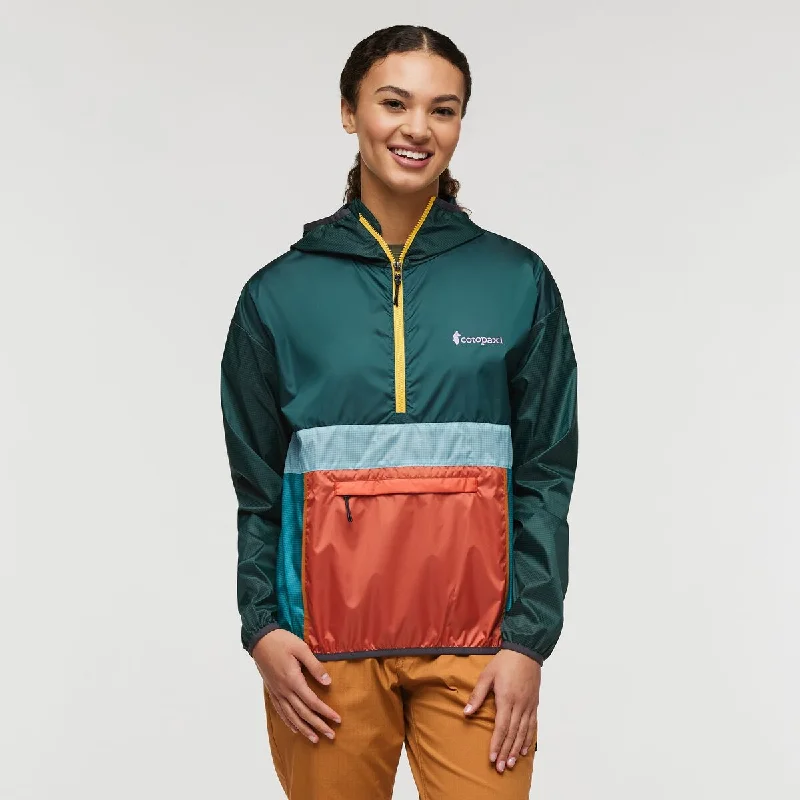 Super Deal Teca Half-Zip Windbreaker - Womens
