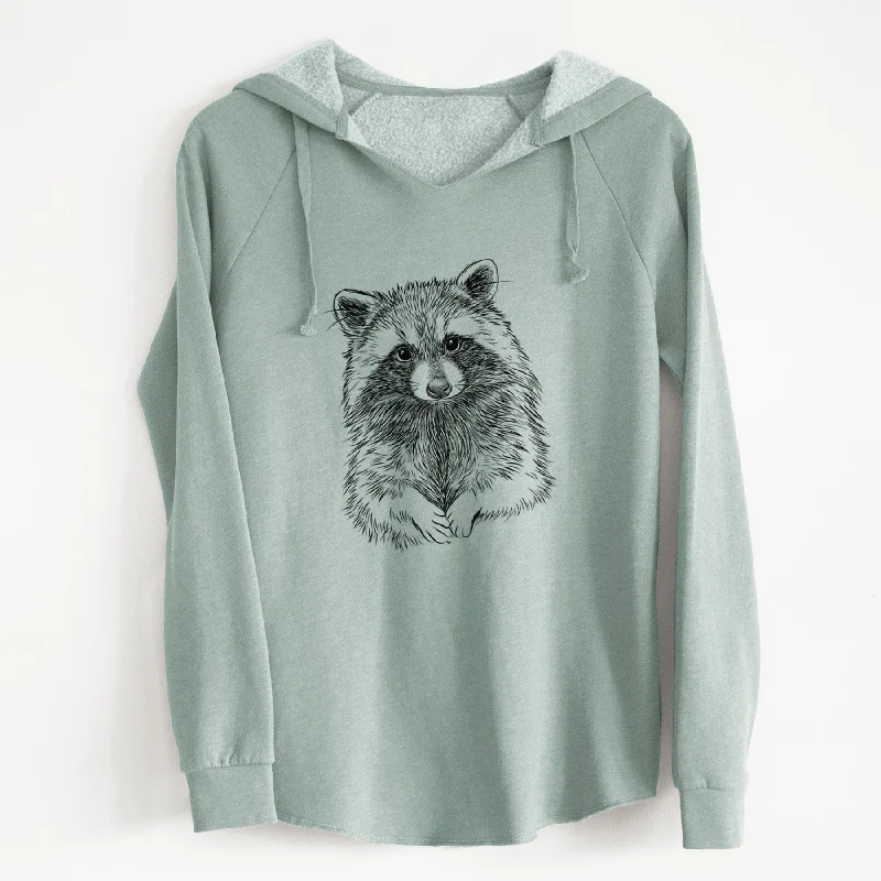 Crazy Savings Raccoon - Procyon lotor - Cali Wave Hooded Sweatshirt