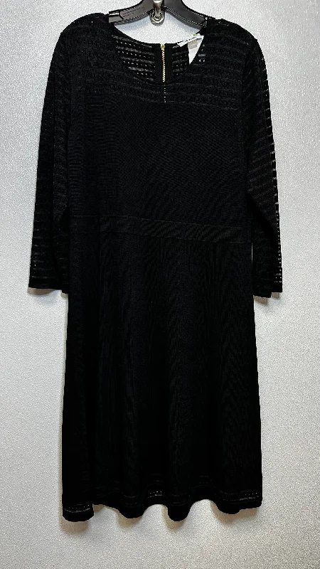 Today Only Black Dress Casual Short Calvin Klein, Size Xl