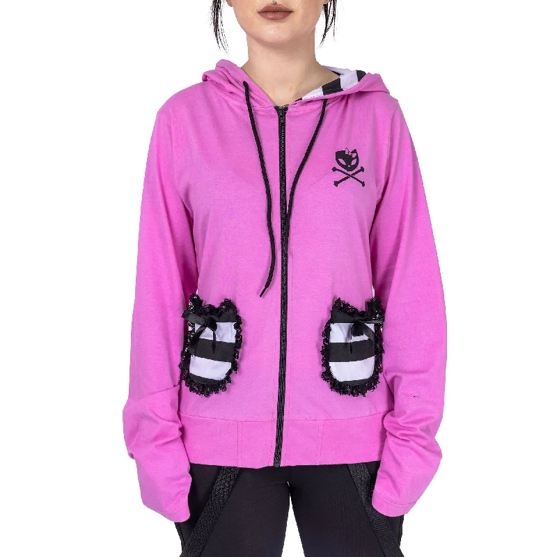 Sale Event BBK FRILL HOOD - PINK