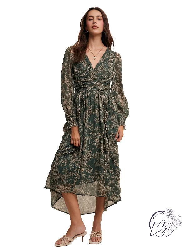 Sale Event Mossy and Soft Maxi Dress