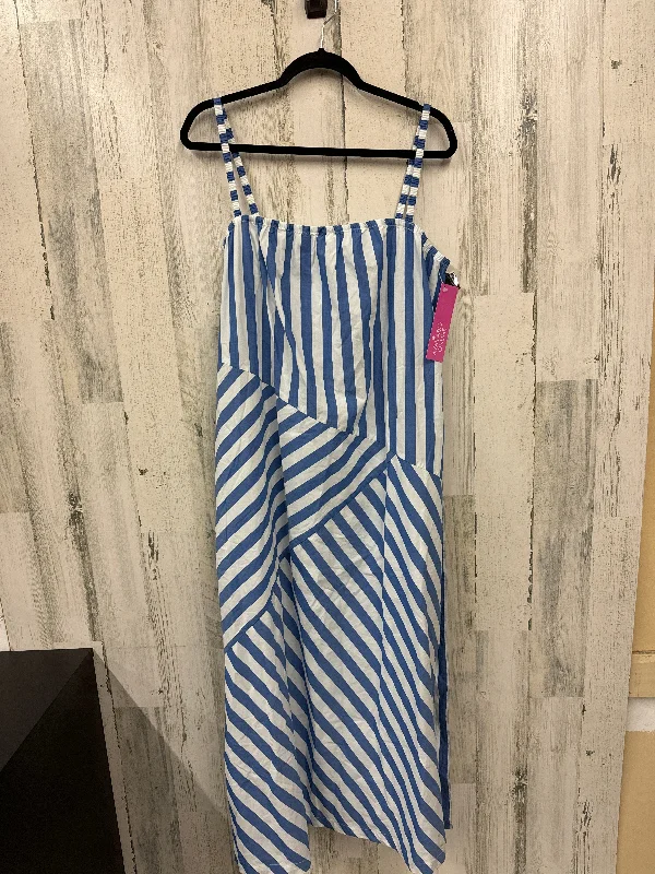 Buy Now Blue Dress Casual Maxi Gap, Size L