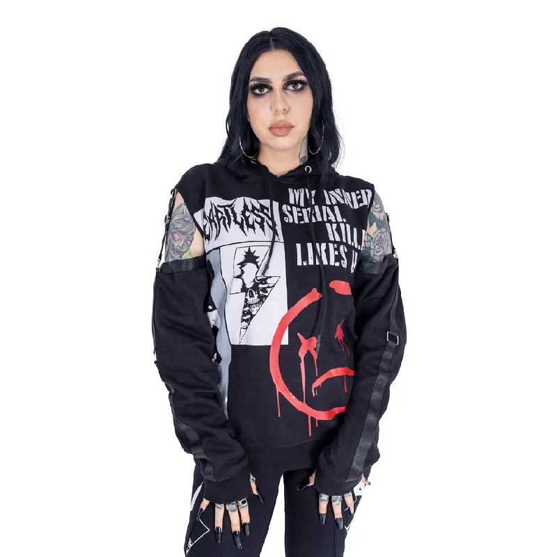 Act Now MY INNER KILLER HOOD - BLACK