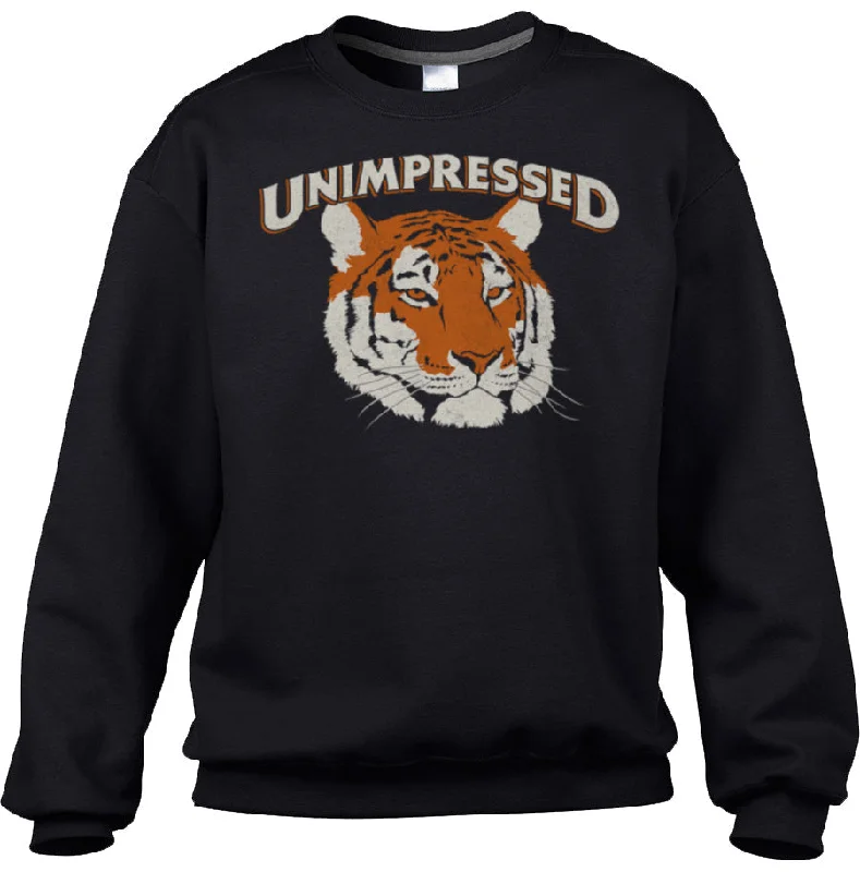 Value Deals Unisex Unimpressed Tiger Sweatshirt