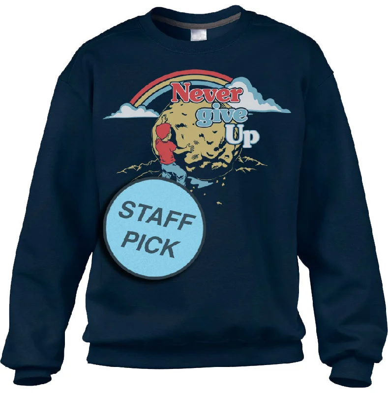 Exclusive Preview Unisex Never Give Up Sisyphus Sweatshirt